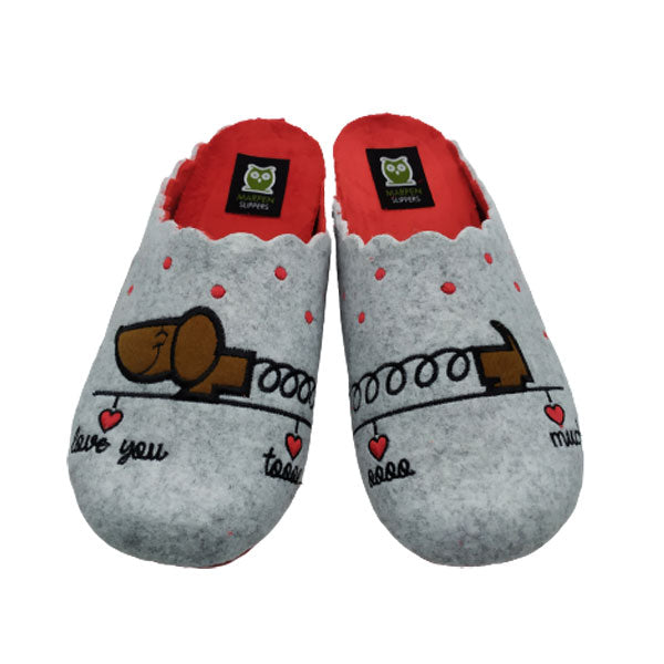 Zapatilla Love you too much de Marpen