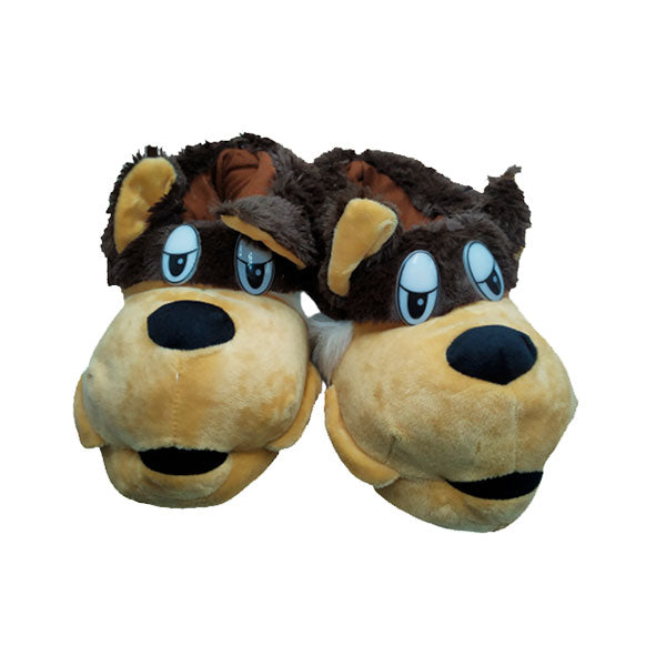 Zapatilla perro confortable y abrigado