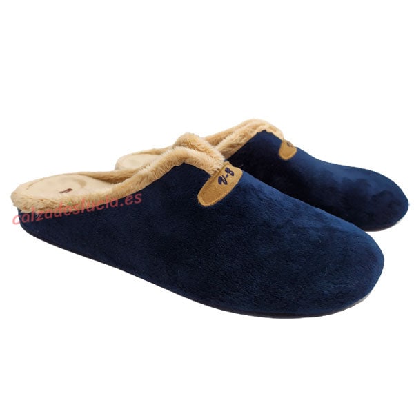 Zapatilla de casa ancho especial de hombre Vulca-Bicha