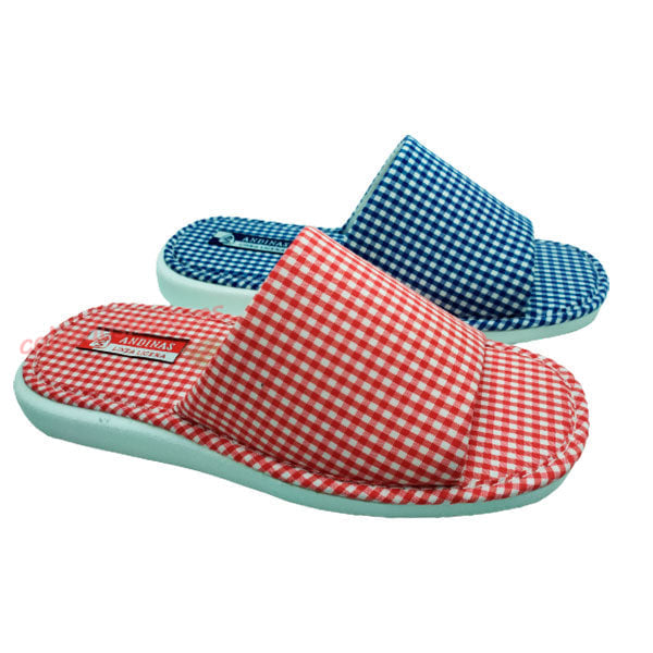Zapatilla de casa mujer para el verano Andinas
