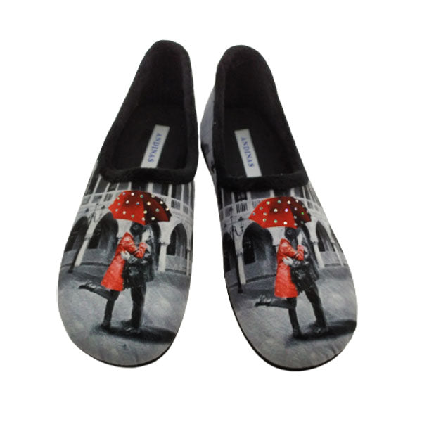 Andinas mujer estampación vintage