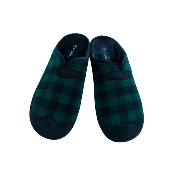 Zapatillas Garzón a cuadros para hombre