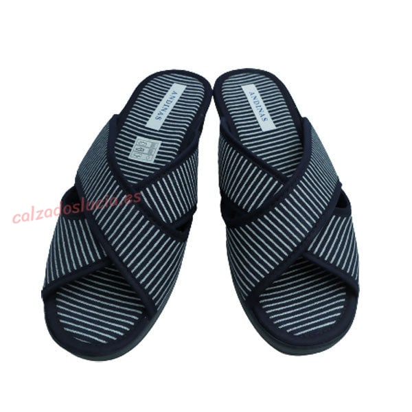 Zapatilla casa mujer con cuña de verano