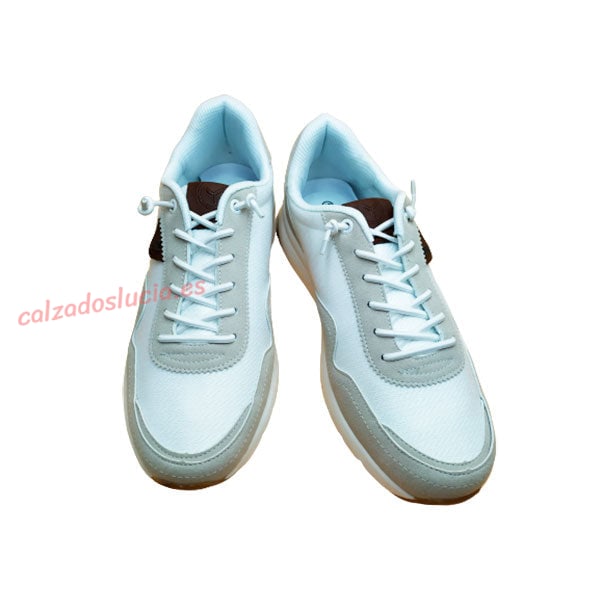 Zapatillas blancas de hombre Islandia de Yumas