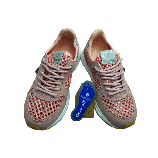 Zapatilla de rejilla para niña de Yumas