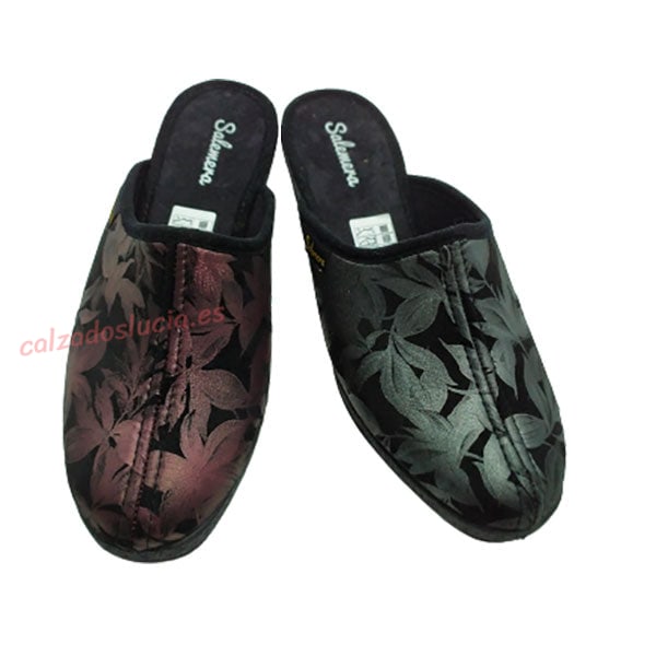 Zapatilla Salemera de cuña baja
