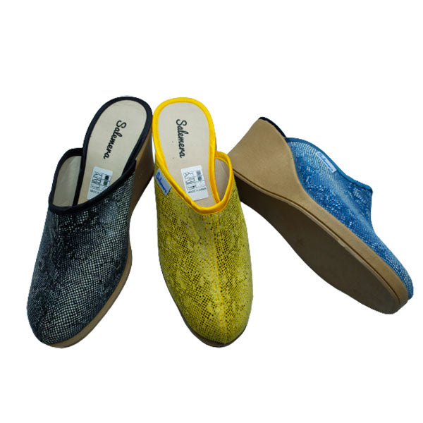 Zuecos altos Salemera para verano