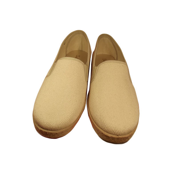 Zapatilla lona de espiga