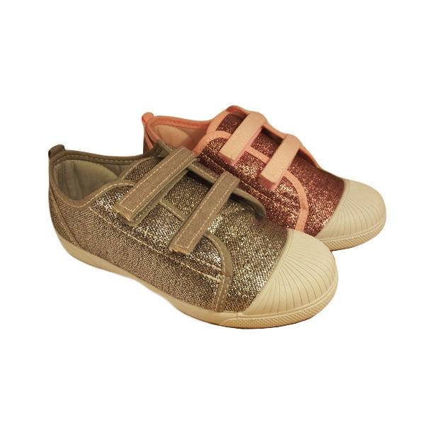 Lona de puntera en plata y rosa