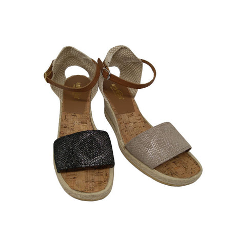 Sandalia de cáñamo con banda fina Anvesa