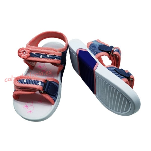 Sandalia playera suela de goma Beppi