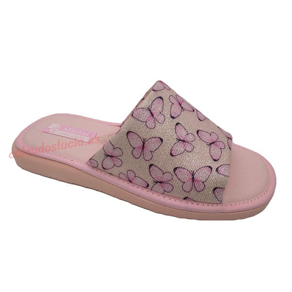 Chinela mariposas de Andinas