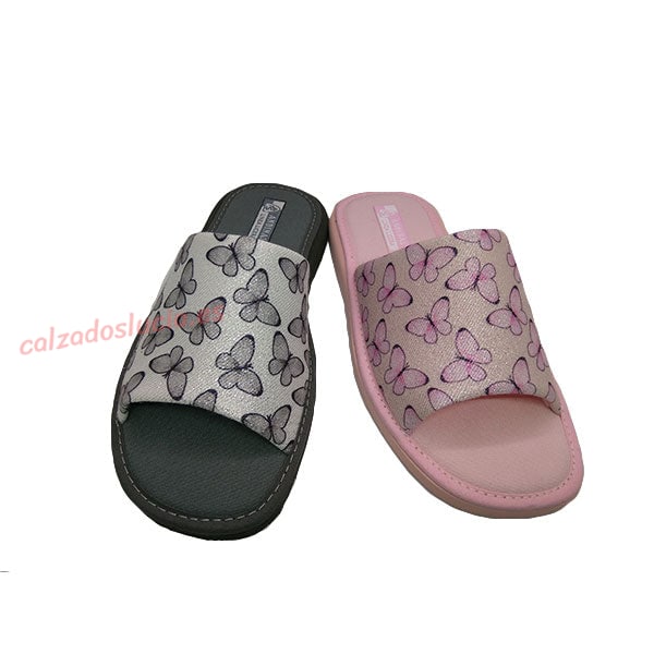 Chinela mariposas de Andinas