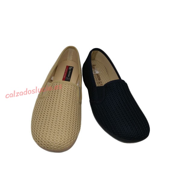 Zapatilla casa rejilla de Vulca-Bicha