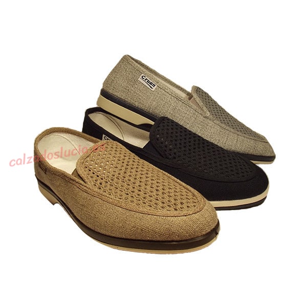 Zapatilla combinada con rejilla de Cruan