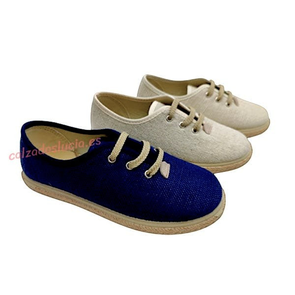 Inglés de lino con cáñamo Vul-Peques