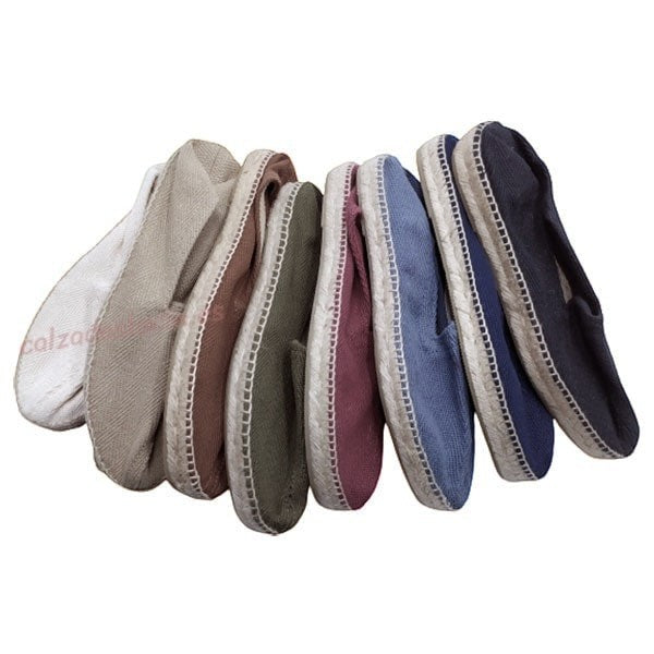 Alpargata de cáñamo con suela doble