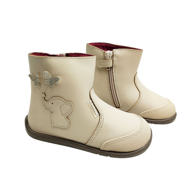 Botín Titanitos beig horma respetuosa