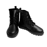 Botín Titanitos cordones y cremallera