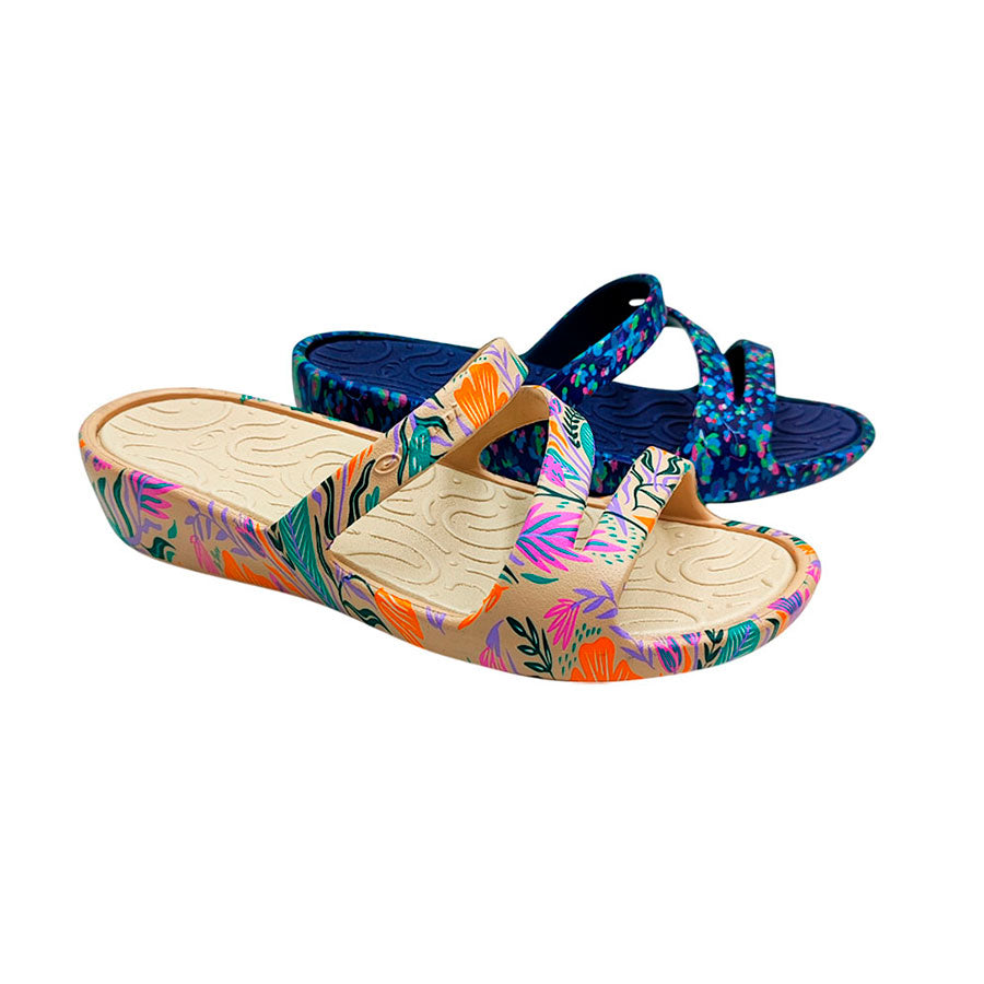 Chancla-beig-Beppi-estampado