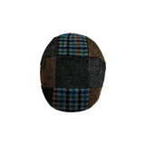 Gorra verde patchwork hombre