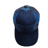 Gorra tipo baseball en patchwork discreto