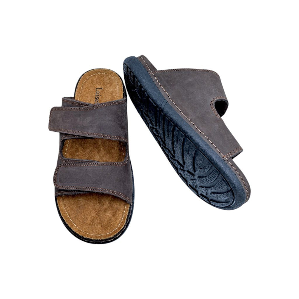 Zueco Luisetti con plantilla que no resbala para hombre