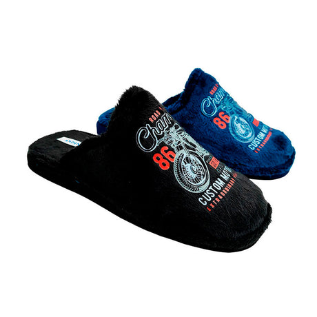 Zapatilla casa custom moto classic