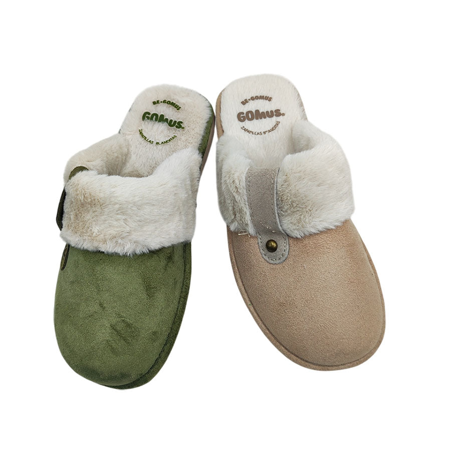 Zapatilla de casa de invierno para mujer