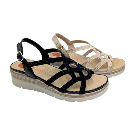 Sandalias de vestir cómodas para mujer Doctor Cutillas modelo nueva temporada de verano.