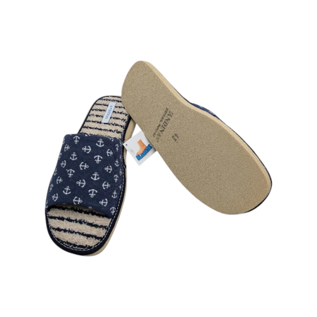 Zapatilla de casa para parqué o tarima, de verano