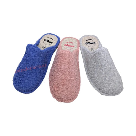 Zapatilla Gomus 670 rizo verano con punta cerrada para mujer, suela blandita.