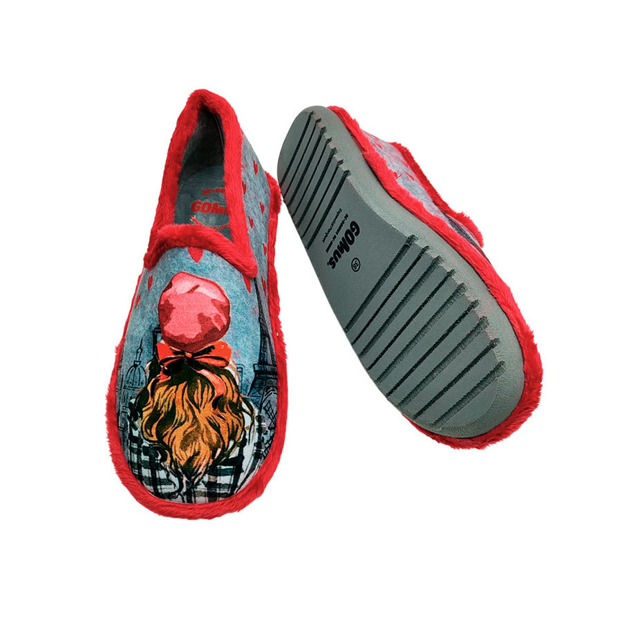 Zapatilla de fantasía Gomus de mujer 6912