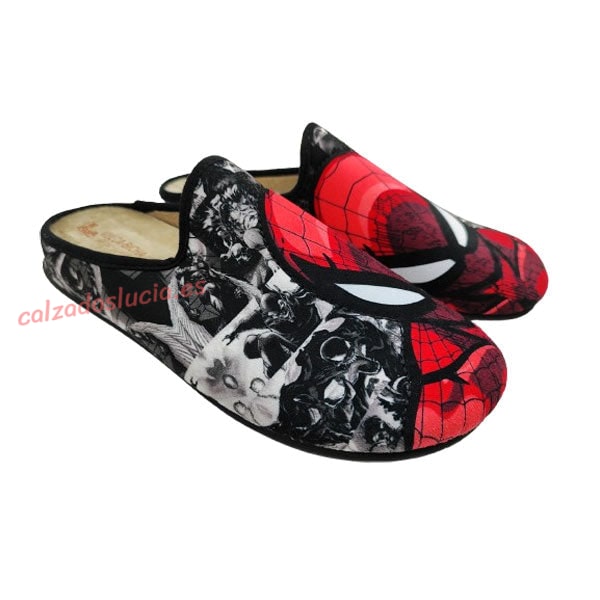 Zapatilla casa destalonada Spiderman para hombre