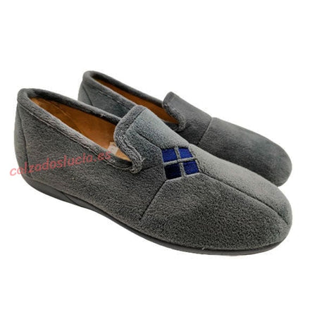 Zapatilla casa terciopelo para hombre