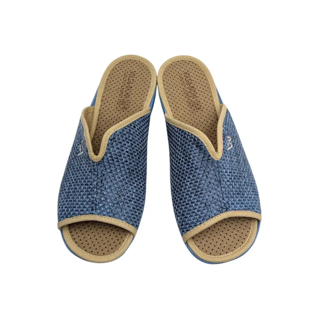 Zapatilla de casa descubierta con cuña Vulca-Bicha