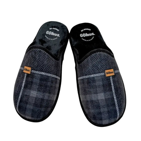 Zapatilla casa de hombre Gomus invierno en negro