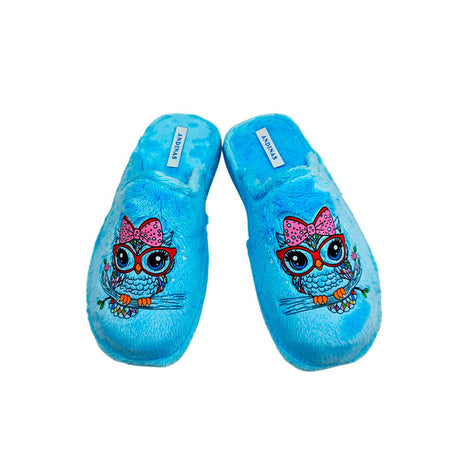 Zapatilla de casa búho de Andinas