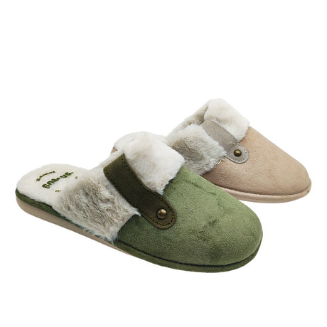 Elegante zapatilla de casa para mujer