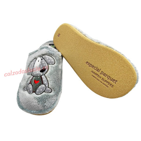 Zapatilla casa para suelos de madera