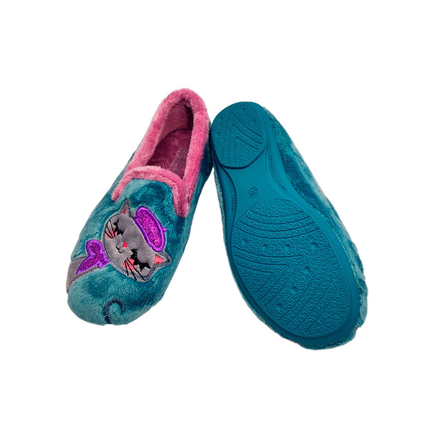 Zapatilla casa colorida para chica