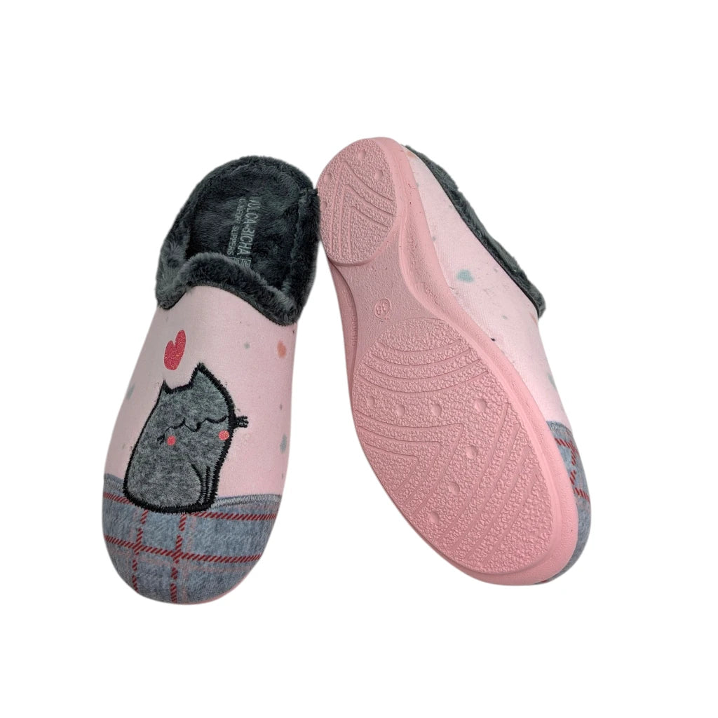 Suela de las zapatillas de casa cómodas para mujer Vulca Bicha modelo 4349.
