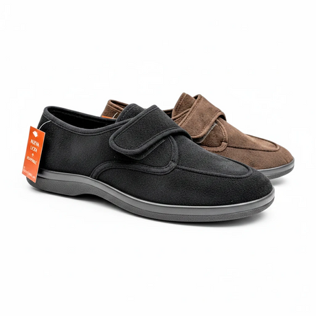 Zapatilla elástica para pies deformados de hombre, marca Doctor Cutillas