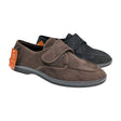 Zapatilla de licra y velcro Doctor Cutillas para pies inflamados o deformados, de hombre.