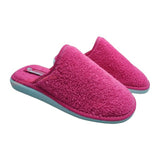 Zapatilla casa rizo fucsia de Andinas