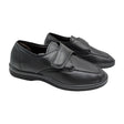 zapato confort de hombre horma ancho en negro marca Doctor Cutillas