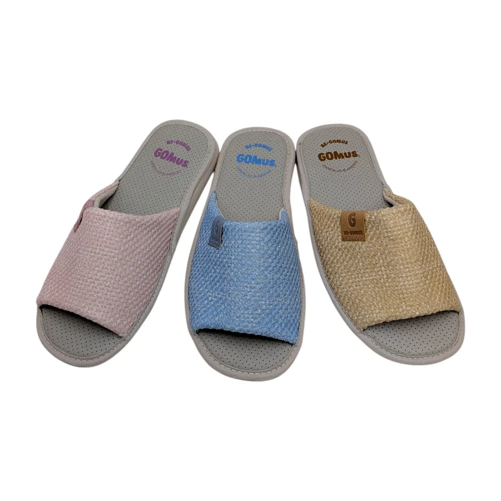 Detalle tejido trenzado transpirable zapatilla Gomus 645 