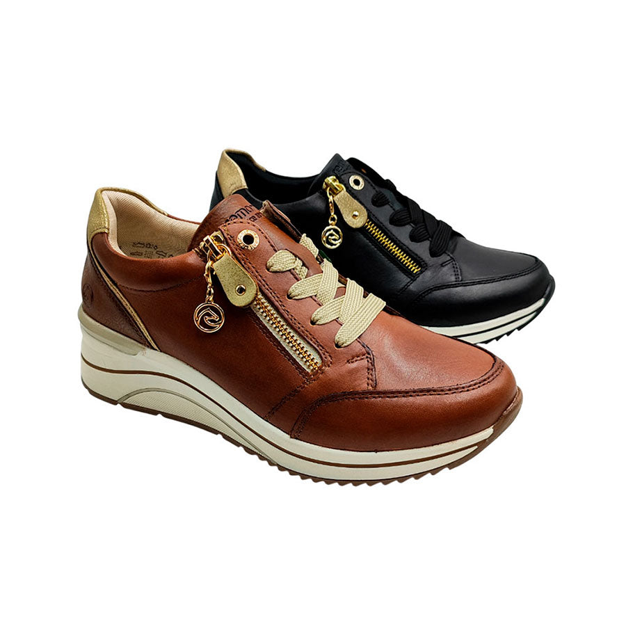 Zapato deportivo Remonte color cuero 