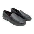 zapato confort para hombre mayor,  horma ancho especial en negro