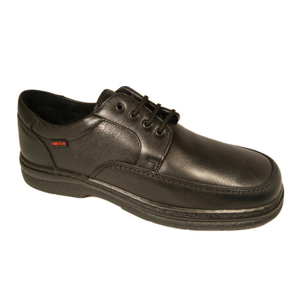 Zapato blucher de Notton en negro